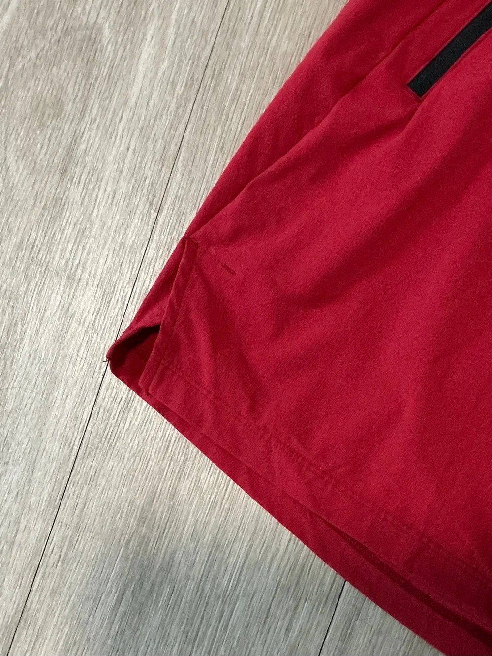 all in motion Red Men's Athletic Shorts with Zip Pockets